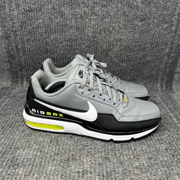 Nike Air Max LTD 3 Black Smoke Grey Volt Shoes Men’s Size 13 DD7118-002 - Picture 1 of 8